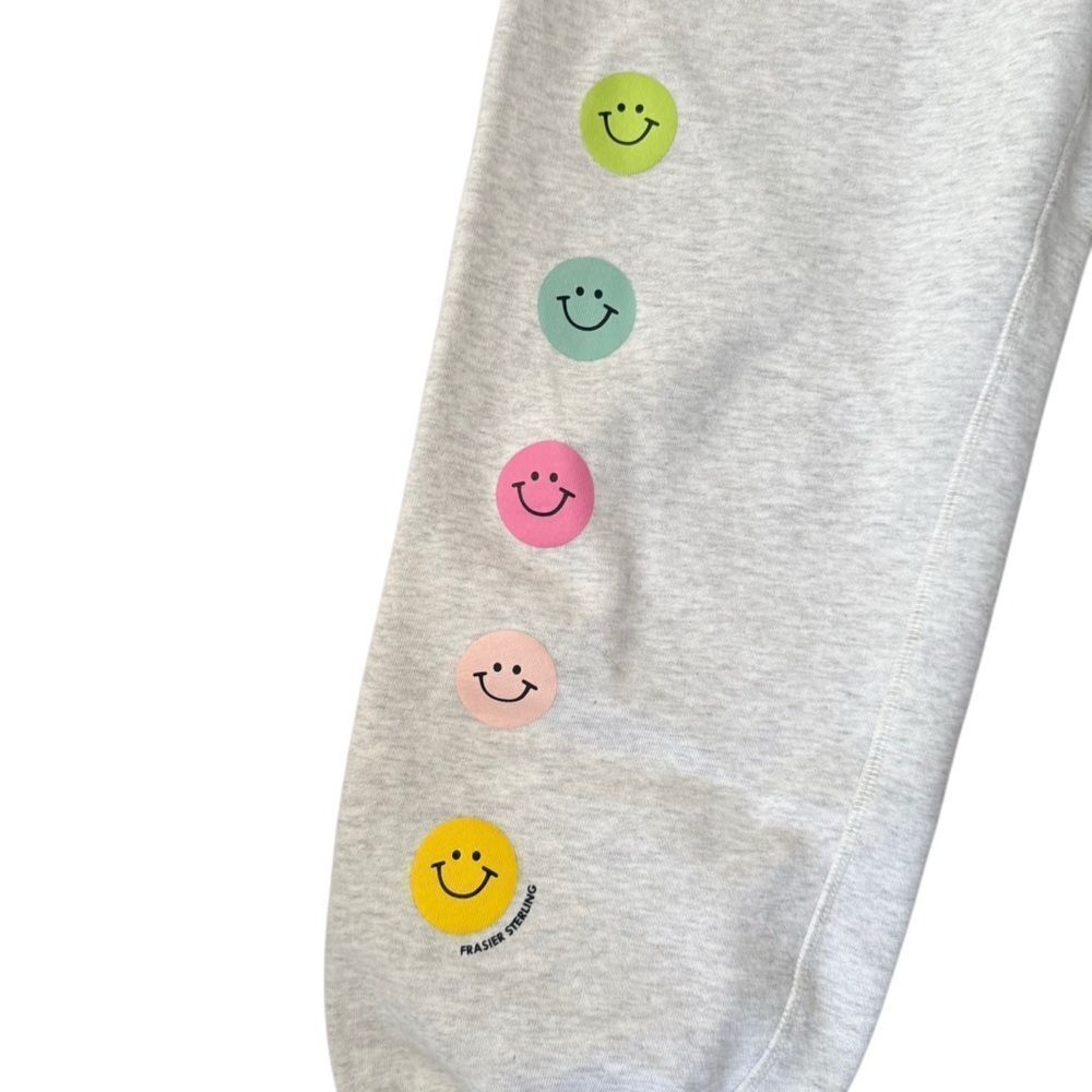 Frasier Sterling Smiley Sweatpants Grey Medium - Picture 4 of 7